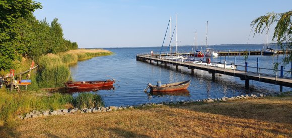 Ferienwohnung mit Ausblick aufs Wasser